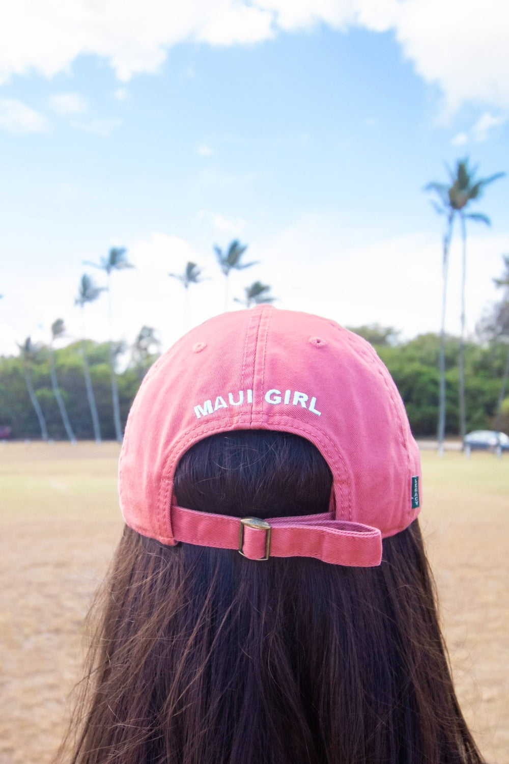 Maui Girl - Red Canvas Hat