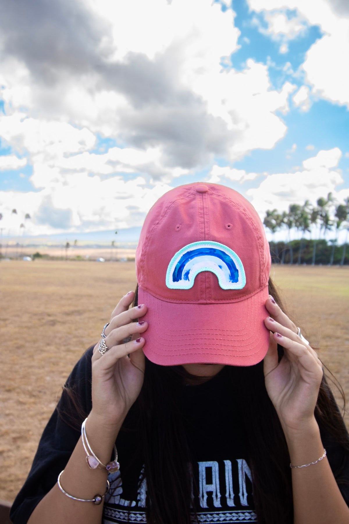 Maui Girl - Red Canvas Hat