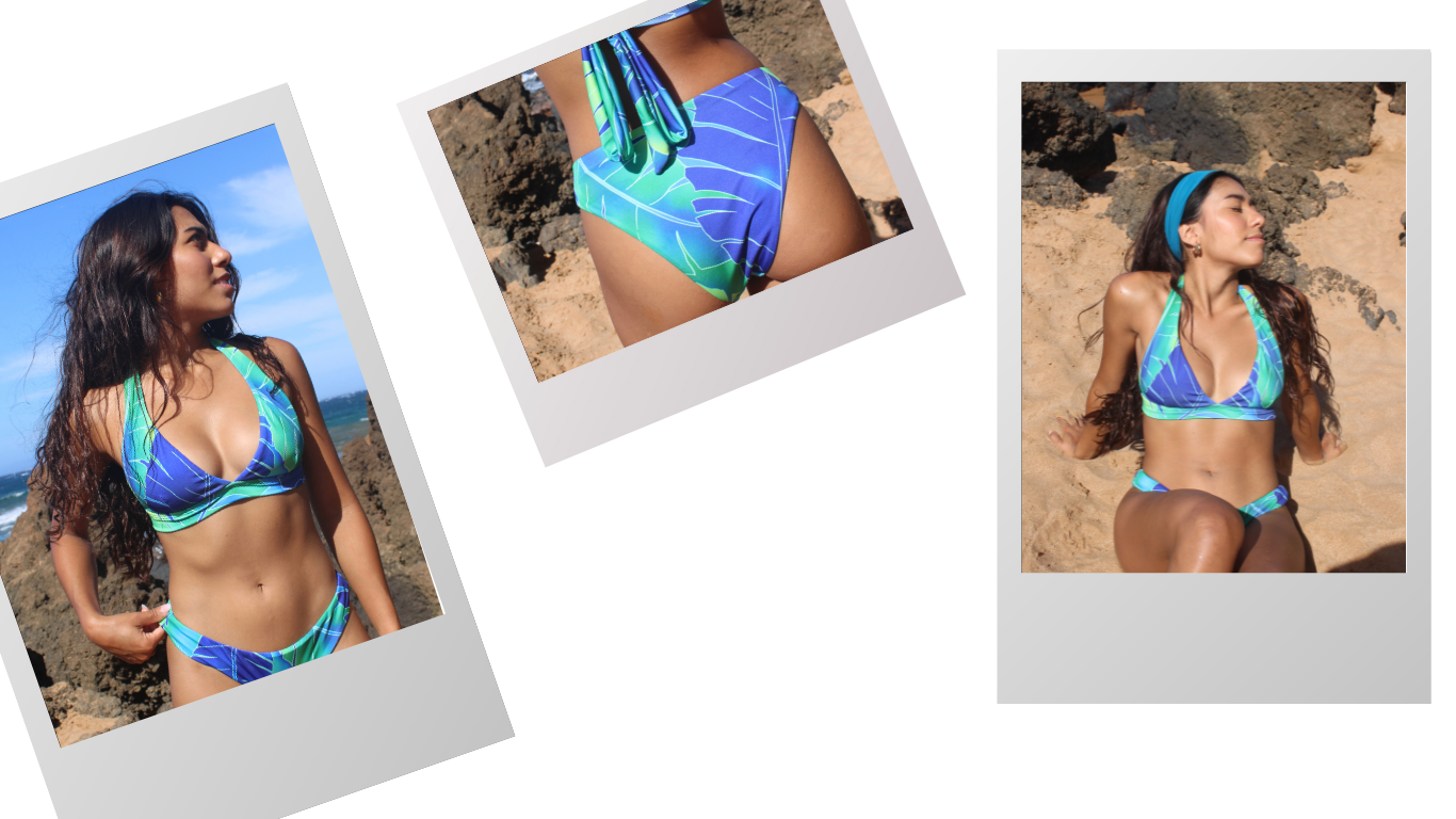 Teen Swimwear Bikini Brief Maui Multi, Light-Moderate